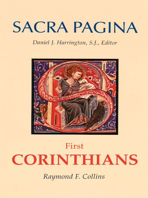 Title details for Sacra Pagina: First Corinthians by Raymond F. Collins - Available